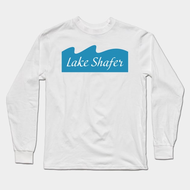 Lake Shafer, Indiana Long Sleeve T-Shirt by quirkyandkind